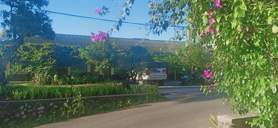 Kawasan penginapan ditata indah