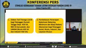 Stimulus Keringanan Tagihan Listrik Diperpanjang hingga Desember