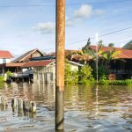 Kondisi banjir yang melanda permukiman di Kabupaten Kapuas Hulu (Foto: BPBD Kabupaten Kapuas hulu)