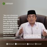 Menteri Agama Fachrul Razi