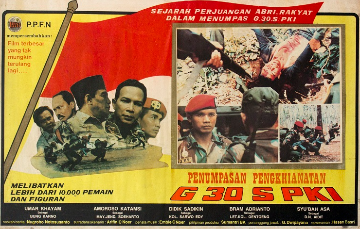 Menuju 30 September, film G30S/PKI akan ditayangkan di stasiun TV nasional.