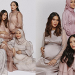 Selebriti Hamil Kompak Foto Pamer Perut Mereka