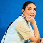 Nindy Ayunda Nangis Mantan Suami Keluar Penjara