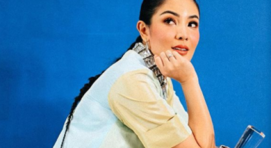 Nindy Ayunda Nangis Mantan Suami Keluar Penjara