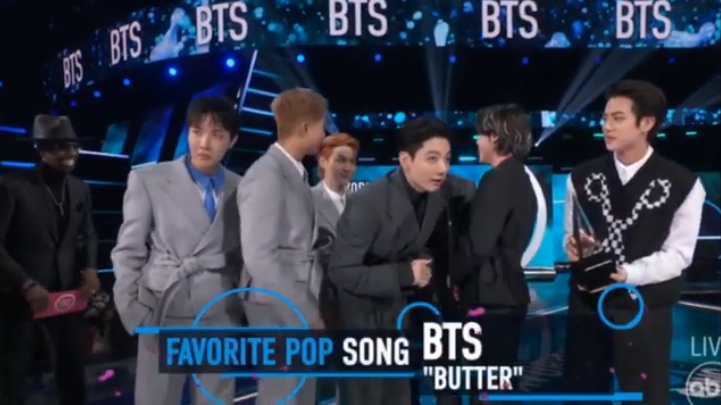 BTS "Butter" Menang Favorite Pop Song di AMA 2021