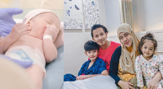 Fairuz A Rafiq Lahirkan Anak Ketiga Lewat Caesar