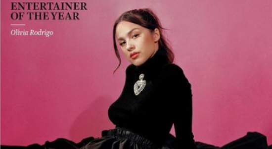 Olivia Rodrigo Sandang Predikat Entertainer of The Year 2021
