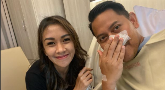 Melanie Putria Ungkap Awal Suami Idap Tumor Otak