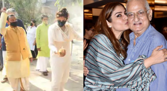 Raveena Tandon Kehilangan Ayah Tercinta