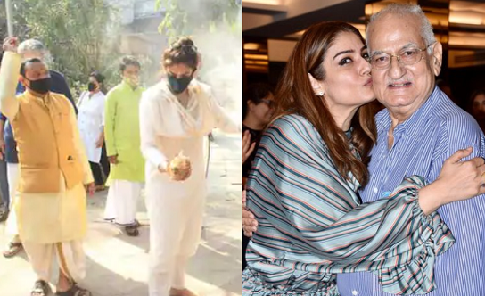 Raveena Tandon Kehilangan Ayah Tercinta