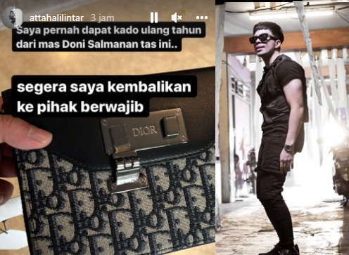 Atta Halilintar Siap Kembalikan Kado Doni Salmanan