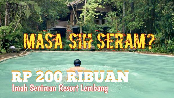 Imah Seniman Resort Lembang, Serasa Menginap di Hutan