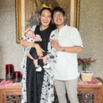 Putri Nadine Chandrawinata Dan Dimas Anggara Dibaptis