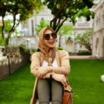 Syahrini Lebaran Di Singapura Tanpa Keluarga Besar