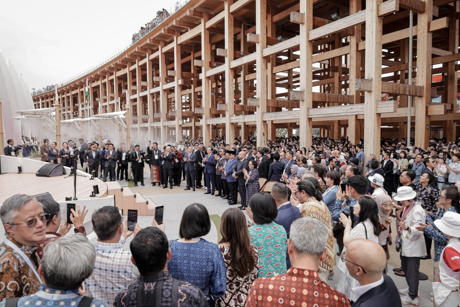 Presiden Prabowo Apresiasi Paviliun Indonesia Di Osaka Expo, Catat Investasi USD 23,8 Miliar