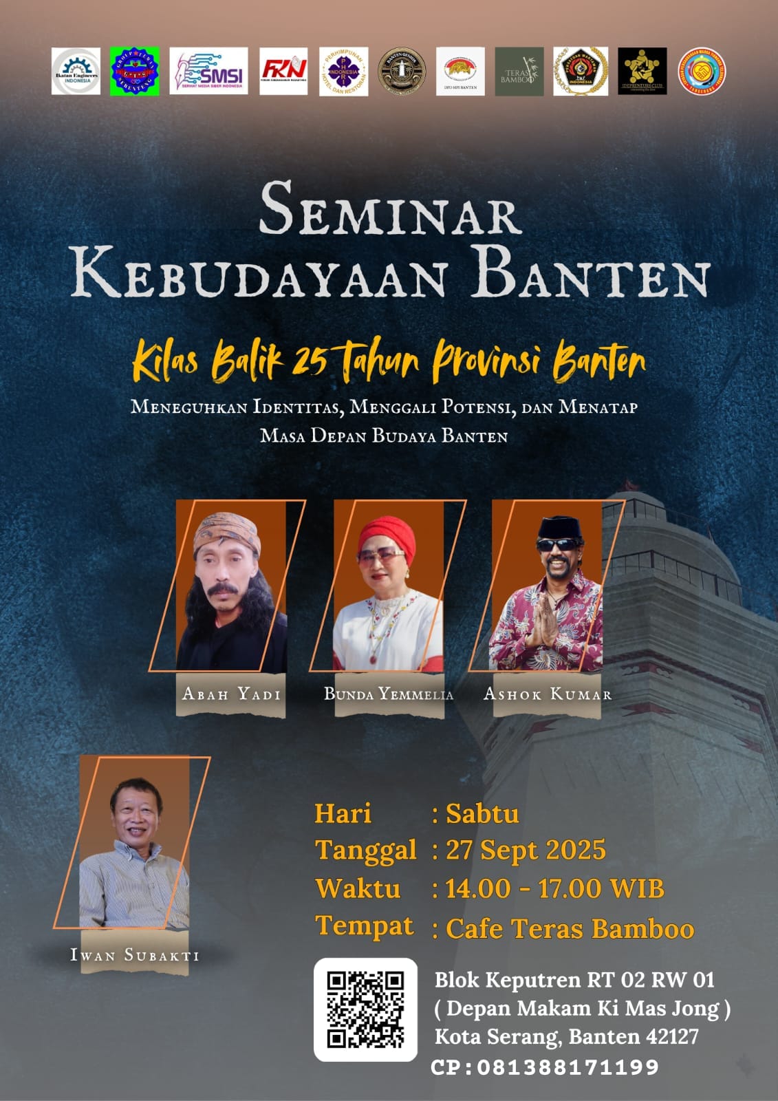 Seminar Kebudayaan : Kilas Balik 25 Tahun Provinsi Banten, Meneguhkan Identitas, Menggali Potensi, dan Menatap Masa Depan Budaya Banten