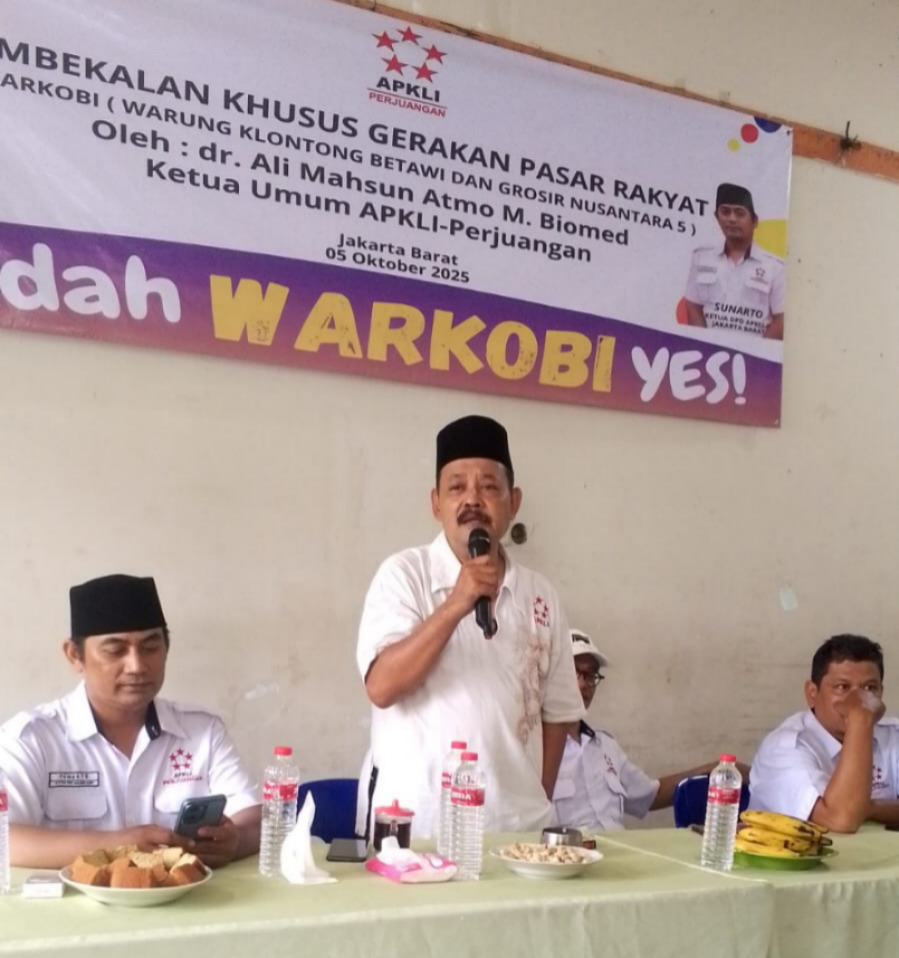 Wujudkan 20 Ribu WARKOBI Di Jakarta, Ketua Umum APKLi-P Perintahkan Operasi Tertorial Warung Kelontong