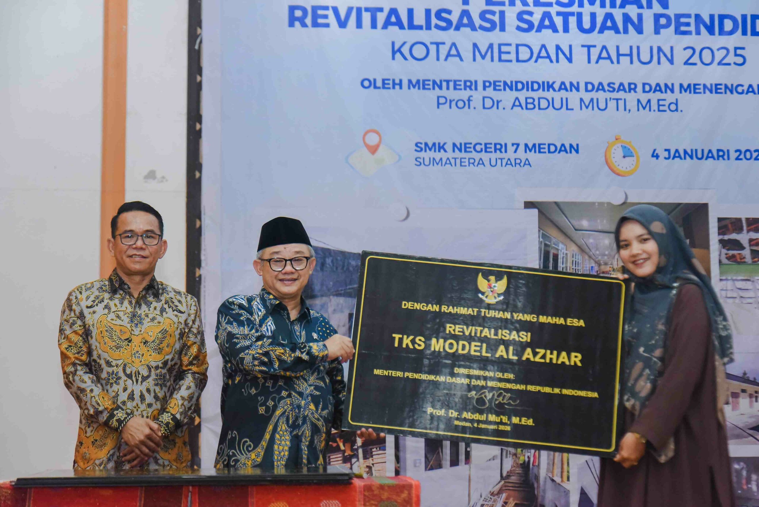 Saat Kunjungan Mendikdasmen, Wakil Wali Kota  Minta Penambahan Sekolah Direvitalisasi di 2026