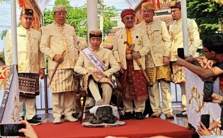 Pimpinan Adat Kebandaran Marga Balak Angkat Bicara Soal Penganugerahan Gelar Adat Jokowi 