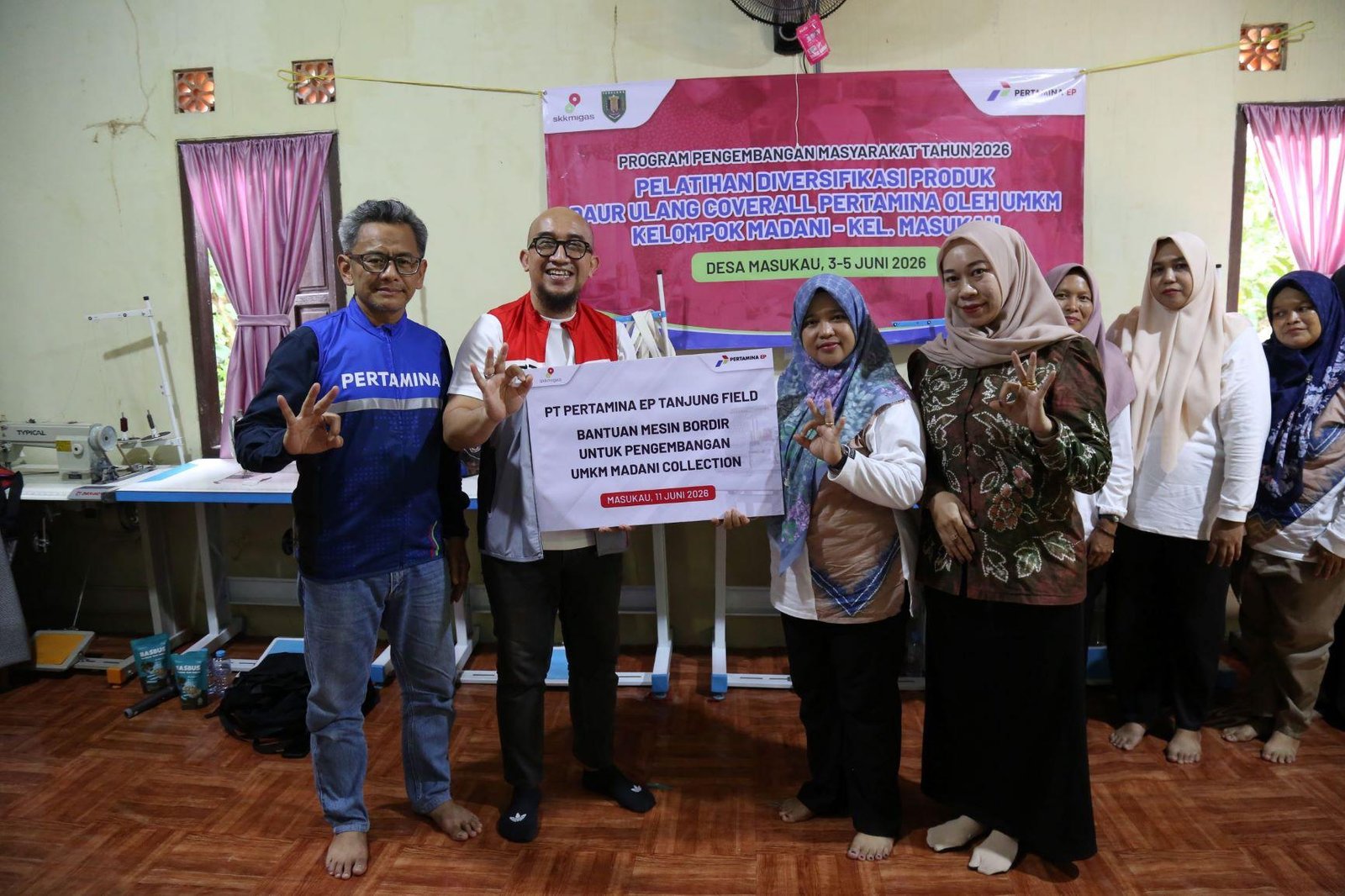 Olah Produk Turunan Ikan Hingga Daur Ulang Seragam, PHI Dorong UMKM Binaan Tanjung Field Mandiri