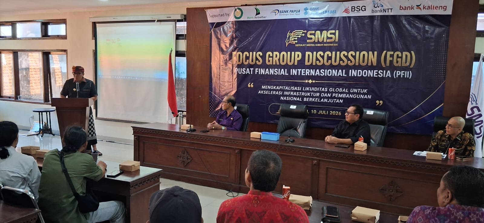 Dari FGD SMSI Di Denpasar: Rebut Potensi Migrasi Modal Global, Indonesia Siapkan Ekosistem PFII Berstandar Internasional