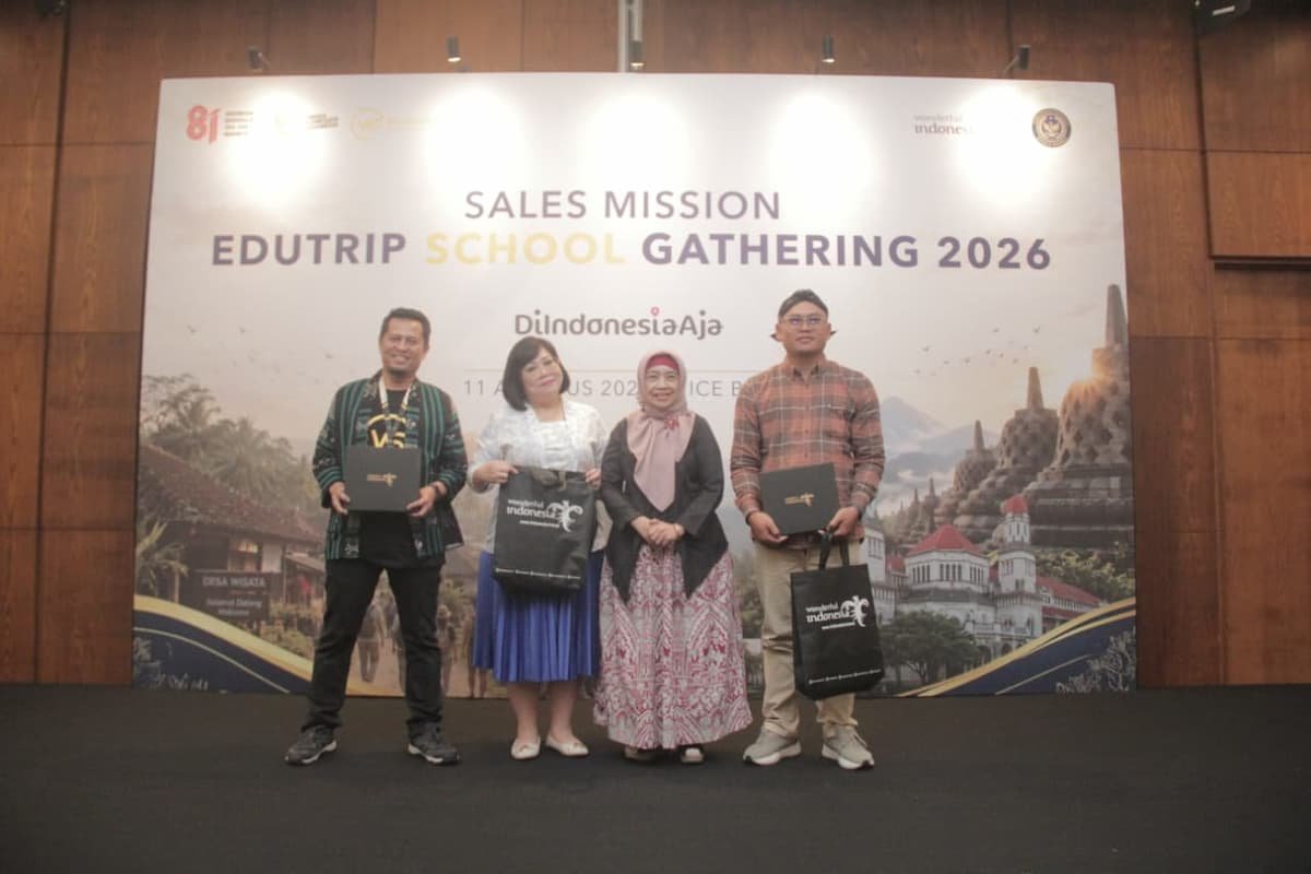 Kemenpar Dorong Penguatan Wisata Edukasi melalui Sales Mission Edutrip School Gathering 2026