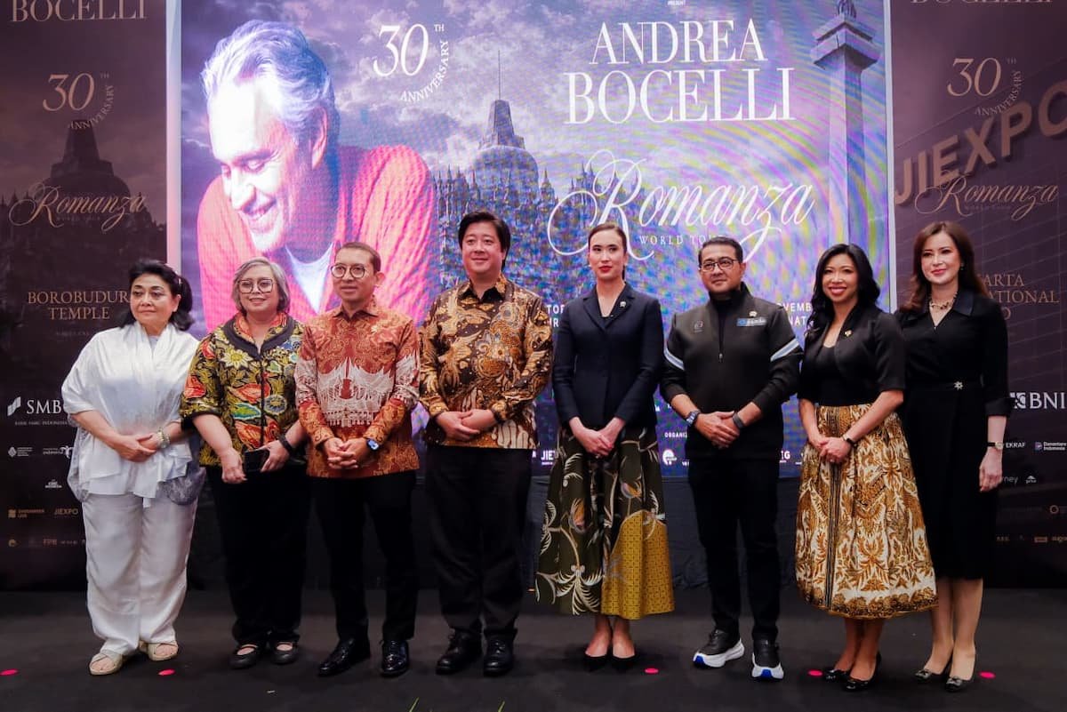 Andrea Bocelli Siap Hadirkan Romanza 30th Anniversary World Tour di Indonesia