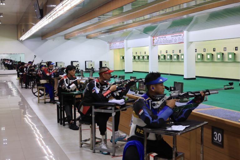 Puskeshan Kemhan Gelar Ajang Menembak bagi Atlet Penyandang Disabilitas