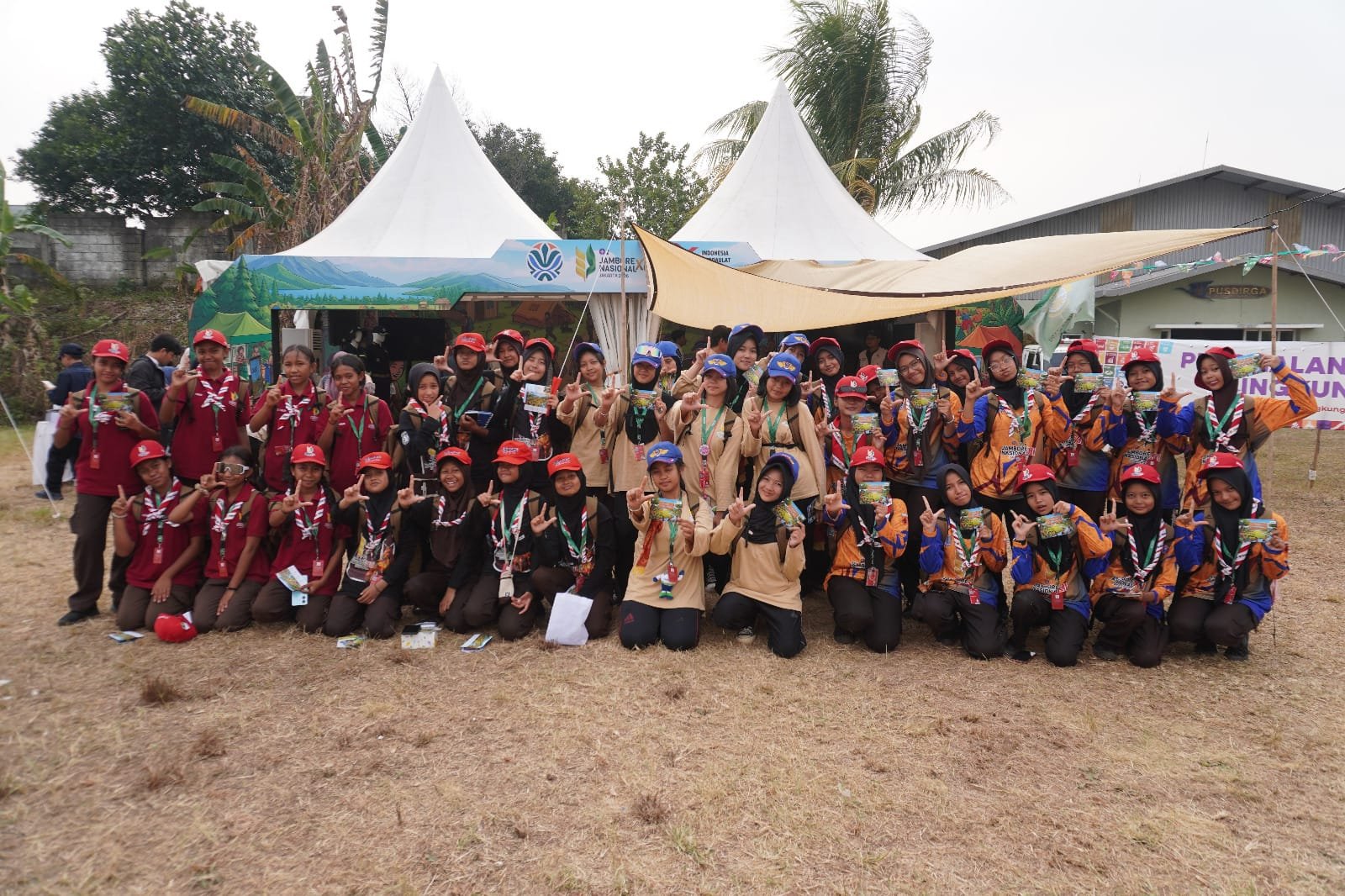 Pramuka Penggalang Antusias Pelajari Lingkungan di Wahana Edukasi KLH/BPLH
