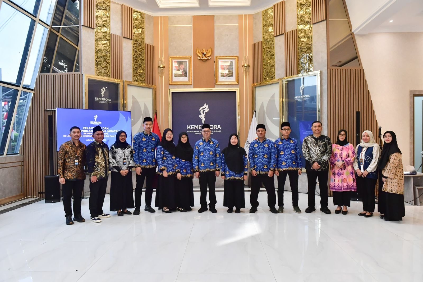 Sekretaris Kemenpora Resmi Lantik Enam Pejabat Fungsional