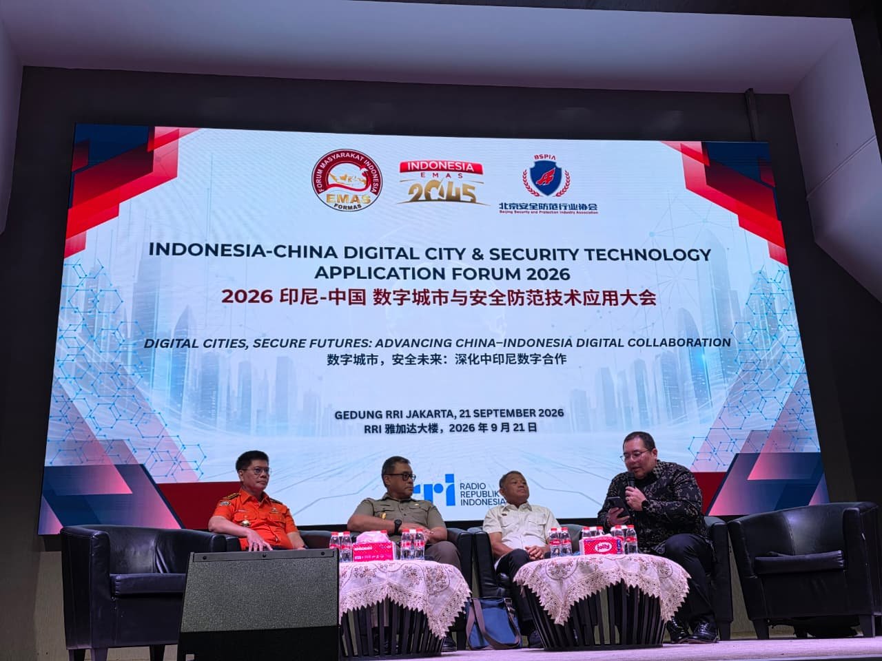 Indonesia-Tiongkok Pacu Kerja Sama Kota Digital dan Keamanan Publik