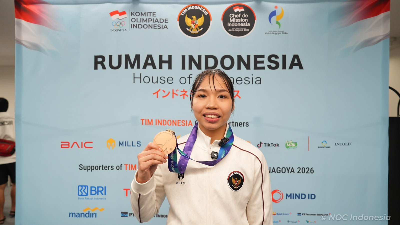 Perunggu Asian Games Jadi Kado Ulang Tahun Leica Lubis