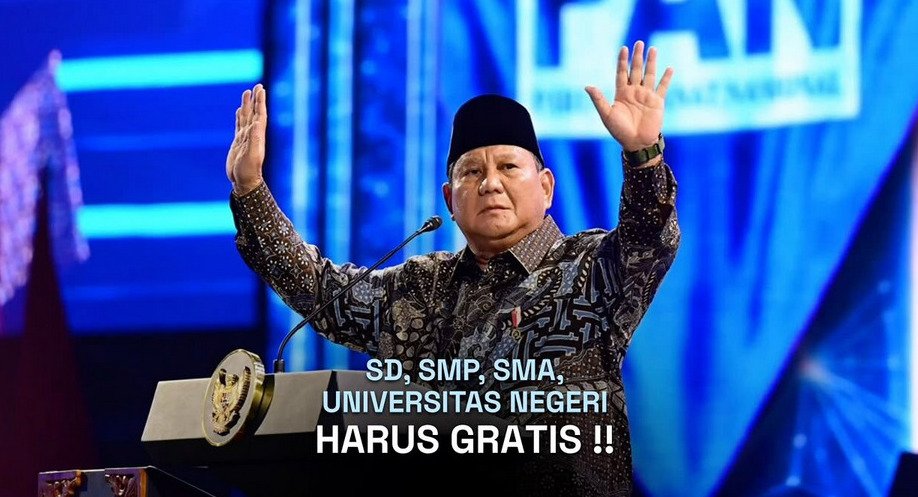 Seskab Teddy: Presiden Prabowo Tegaskan Komitmen Pendidikan Negeri Gratis dari SD hingga Perguruan Tinggi