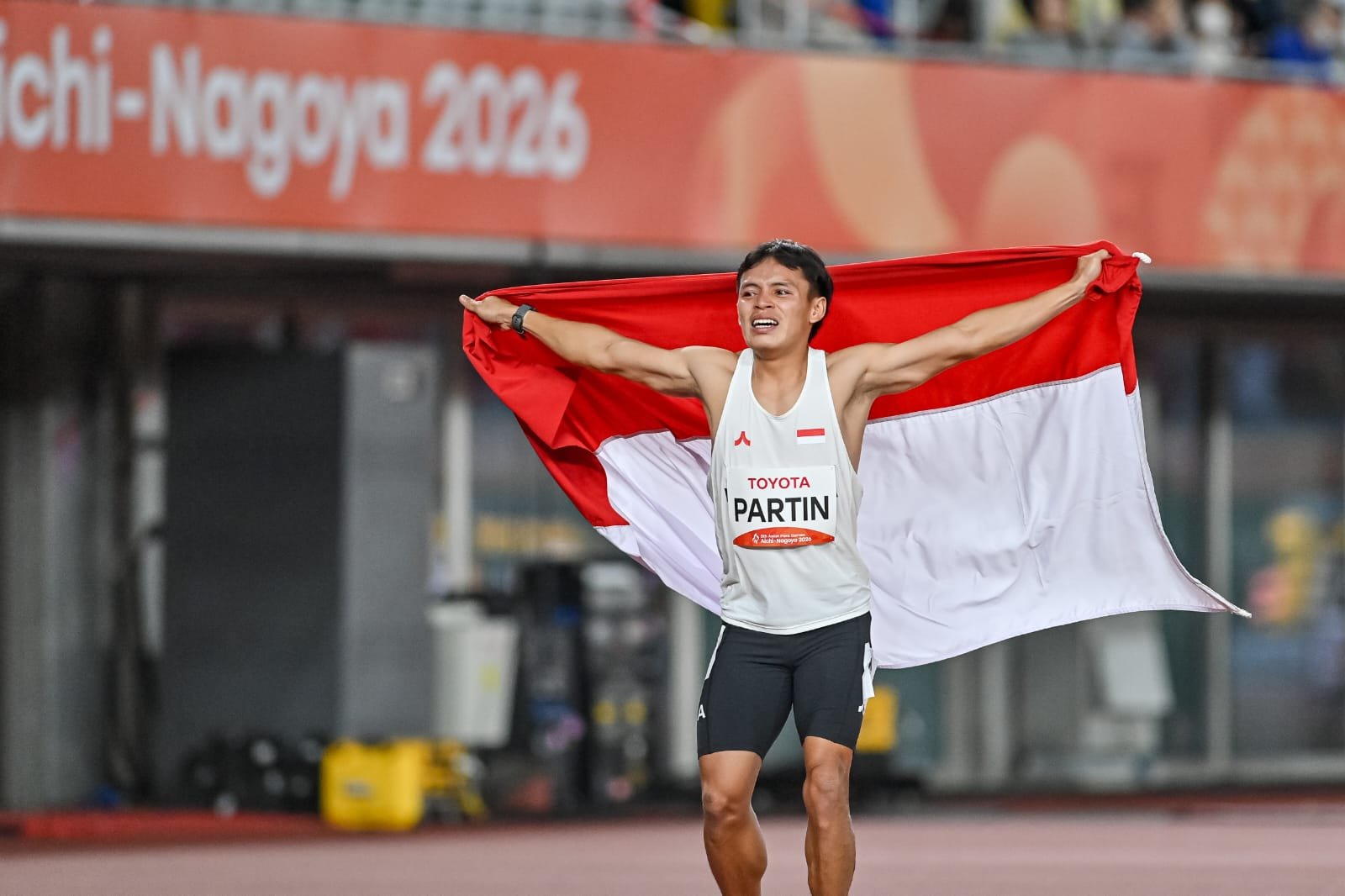 Medali Emas Penutup Para Atletik di Asian Para Games 2026, Kemenangan Emosional Partin