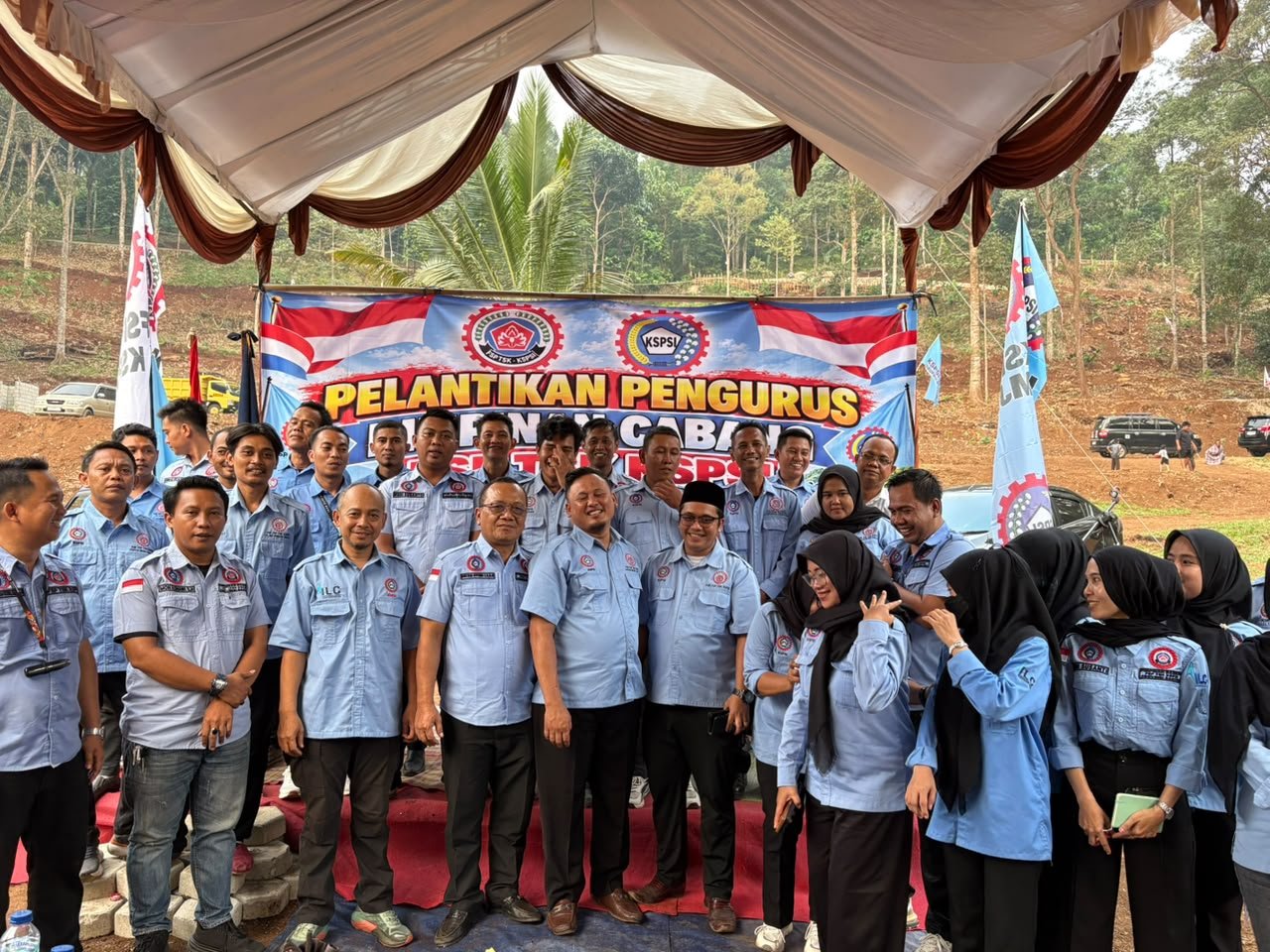 Pengurus Baru FSP TSK KSPSI Serang dan PUK Egle Nice Resmi Dikukuhkan, Siap Perkuat Perjuangan Buruh
