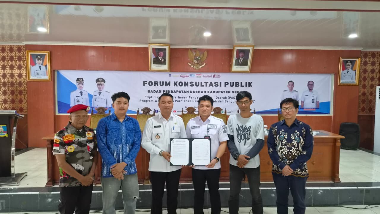 Bapenda Kabupaten Serang: Peran Aktif Masyarakat Kunci Suksesnya Pengelolaan Pendapatan Daerah