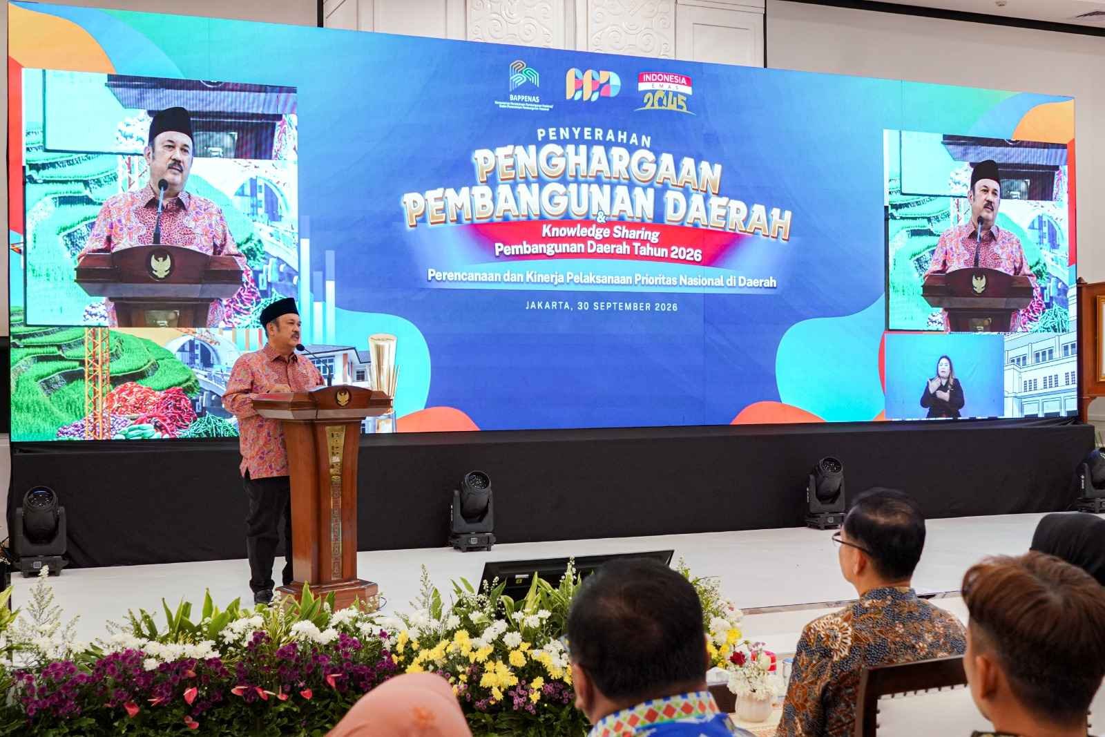 Penghargaan Pembangunan Daerah 2026: Ajang Memperkuat Perencanaan dan Sinergi Pembangunan Pusat Daerah